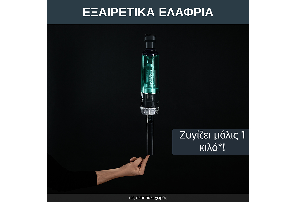 Απεικονίζεται η σκούπα 